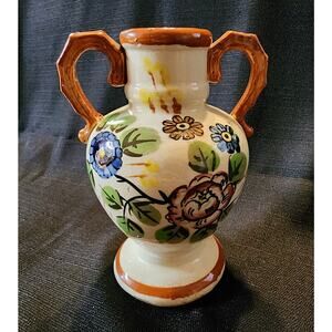 Floral Flower Vase - vintage